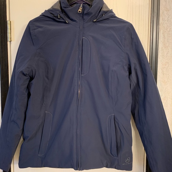 Aether Navy coat - Picture 1 of 3